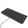 78 Key Ultra Slim Language Keyboard USB Wired Compact Keyboard with Ergonomic Button for Computer Desktop PC Russian