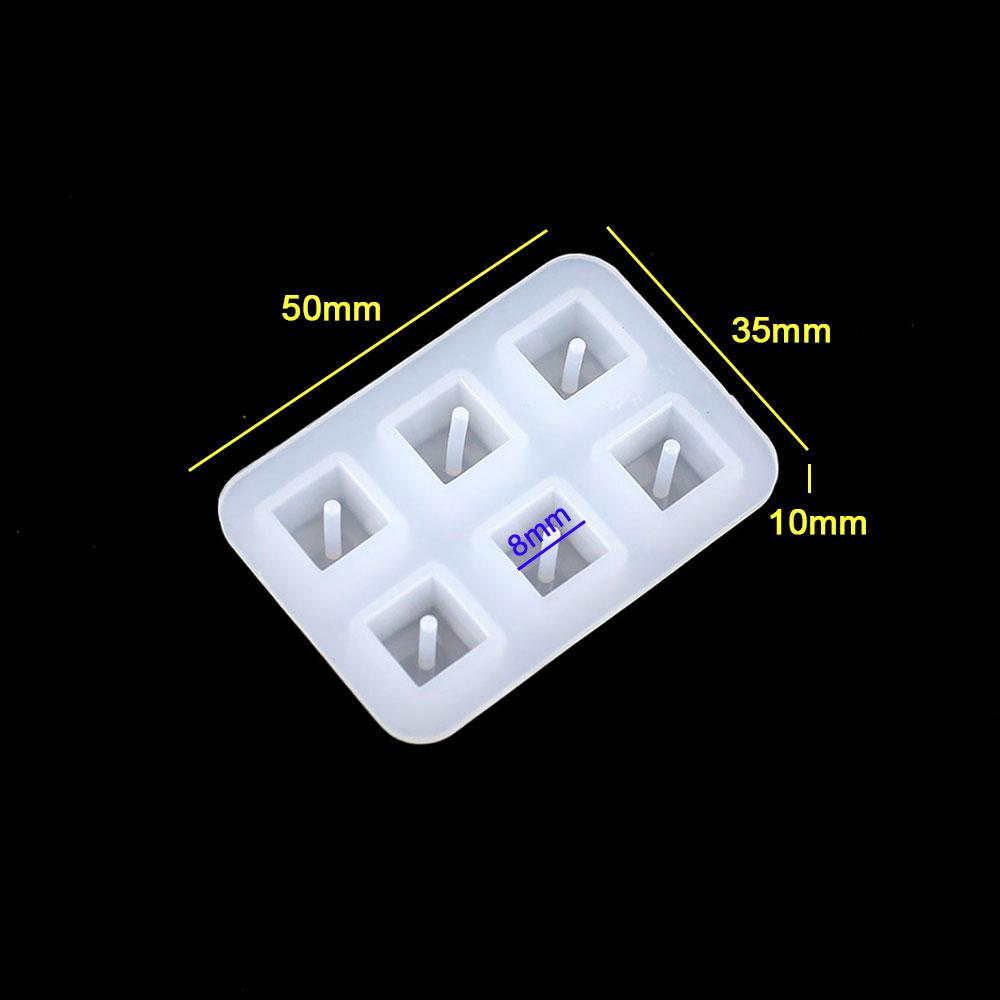 For Fun DIY Earrings Pendants Silicone Molds Epoxy Resin Mold Cube Ball Beads Mould Jewelry Making Necklace Bracelet Tools