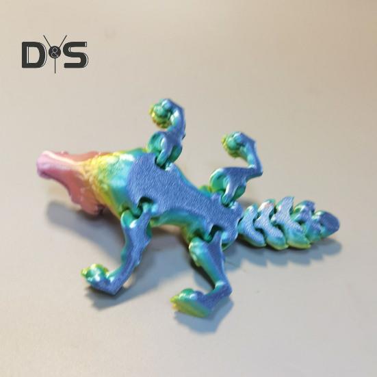 Figura de Lobo Impresa en 3D Accesorio de Fotografía Aspecto Realista Color Vibrante Estatua de Lobo Animal Juguete para Aliviar el Estrés para Adultos Niños