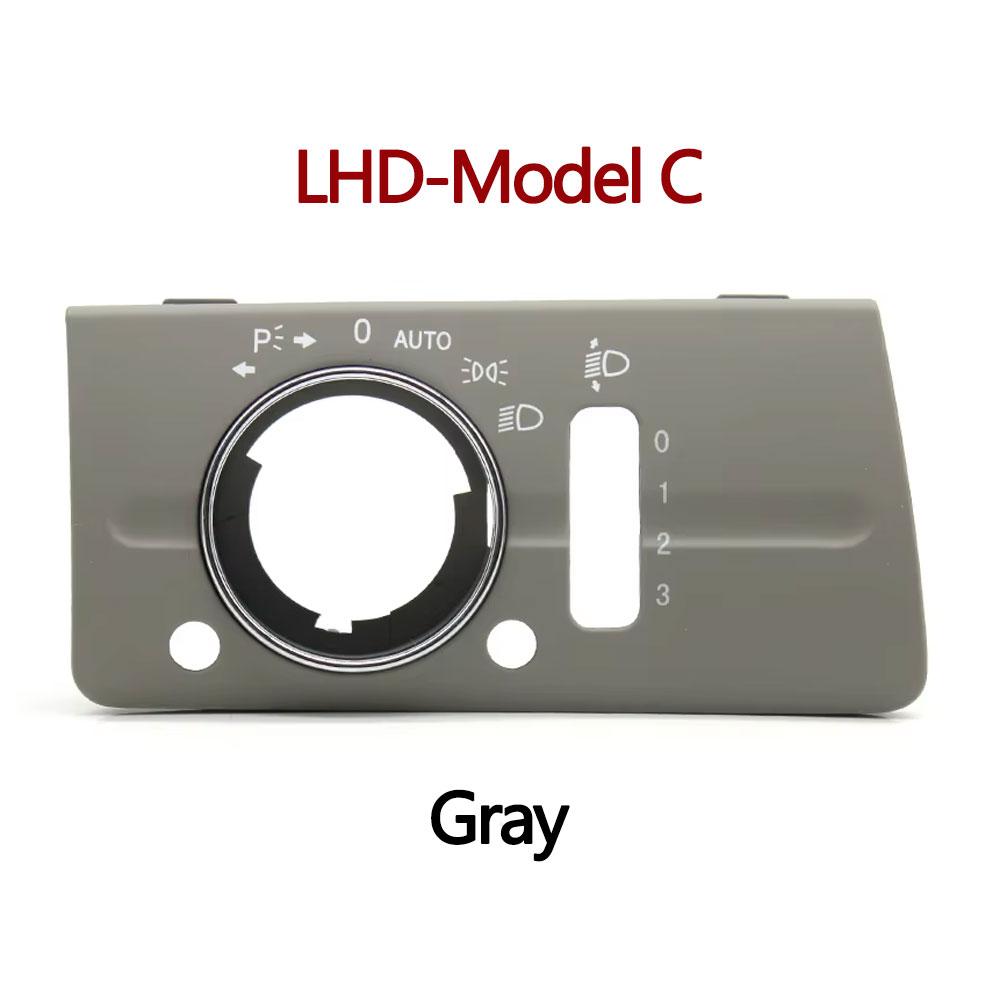 LHD Armaturenbrett Scheinwerferschalter Abdeckung Panel Verkleidung Für Mercedes Benz W211 E-Klasse 320 350 550 2003-2008