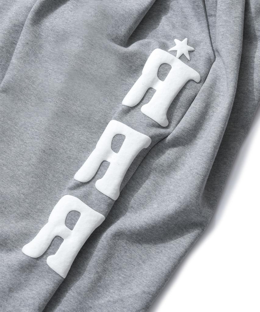 AMOU Rrr One Tuck Sweat Pants Gray