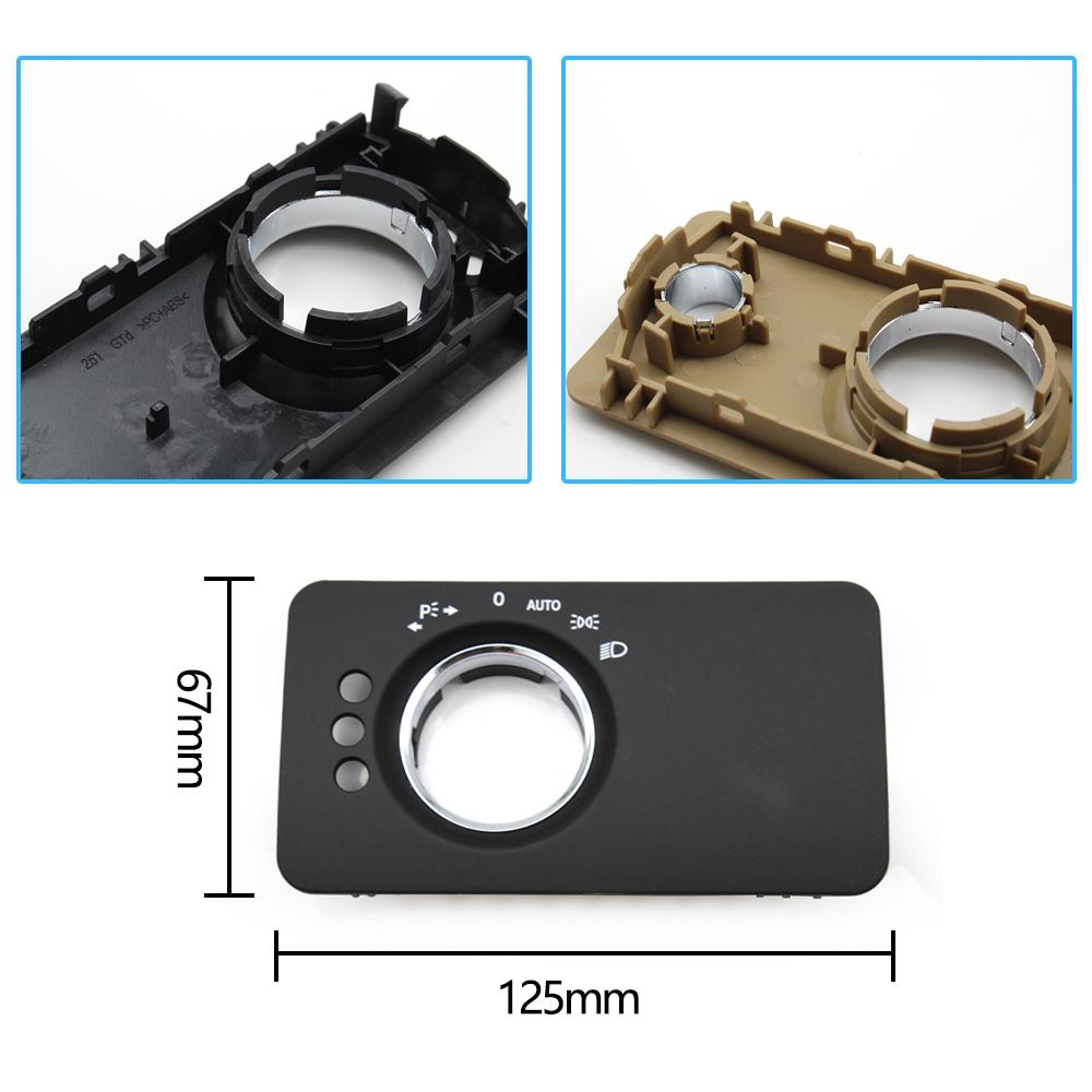 Tabloul de bord al mașinii comutator de comandă a farurilor pentru acoperirea panoului pentru Mercedes Benz W251 R-Class R280 R300 R350 R400 R500