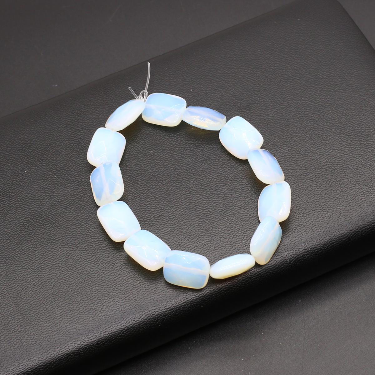 

Призматические бусины из натурального камня унакит/агат/содалит граненые бусины для изготовления ювелирных изделий DIY ожерелье браслет серьги аксессуар Opal/16x12mm