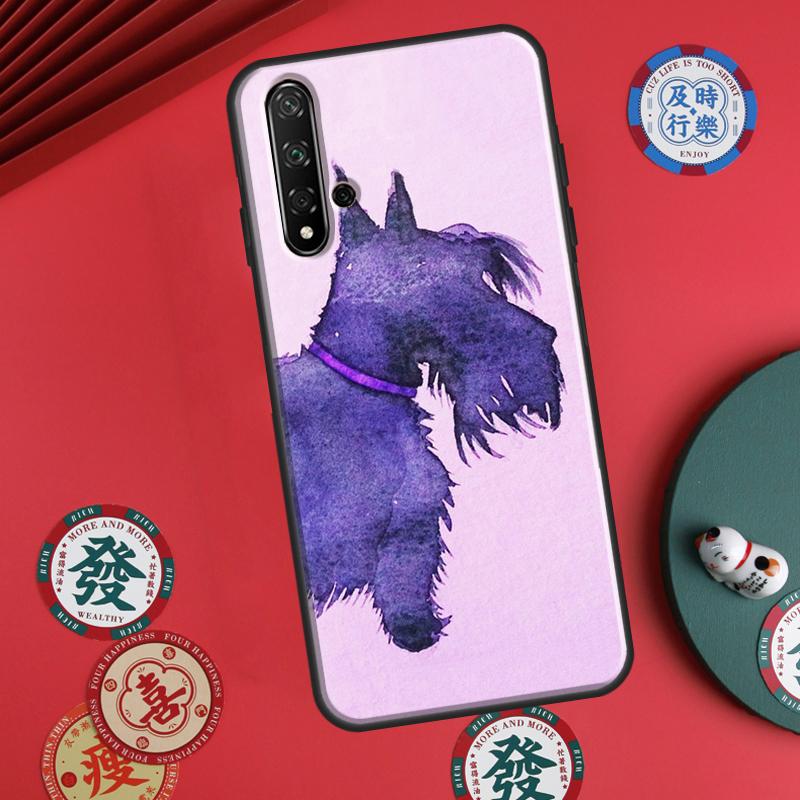 Cartoon Westie Dog For Huawei P20 P40 P30 Lite P60 Pro Nova 12s 11i 12i 10 9 SE 5T Y91 Y90 Y60 Y70 Y72 Y61 Case