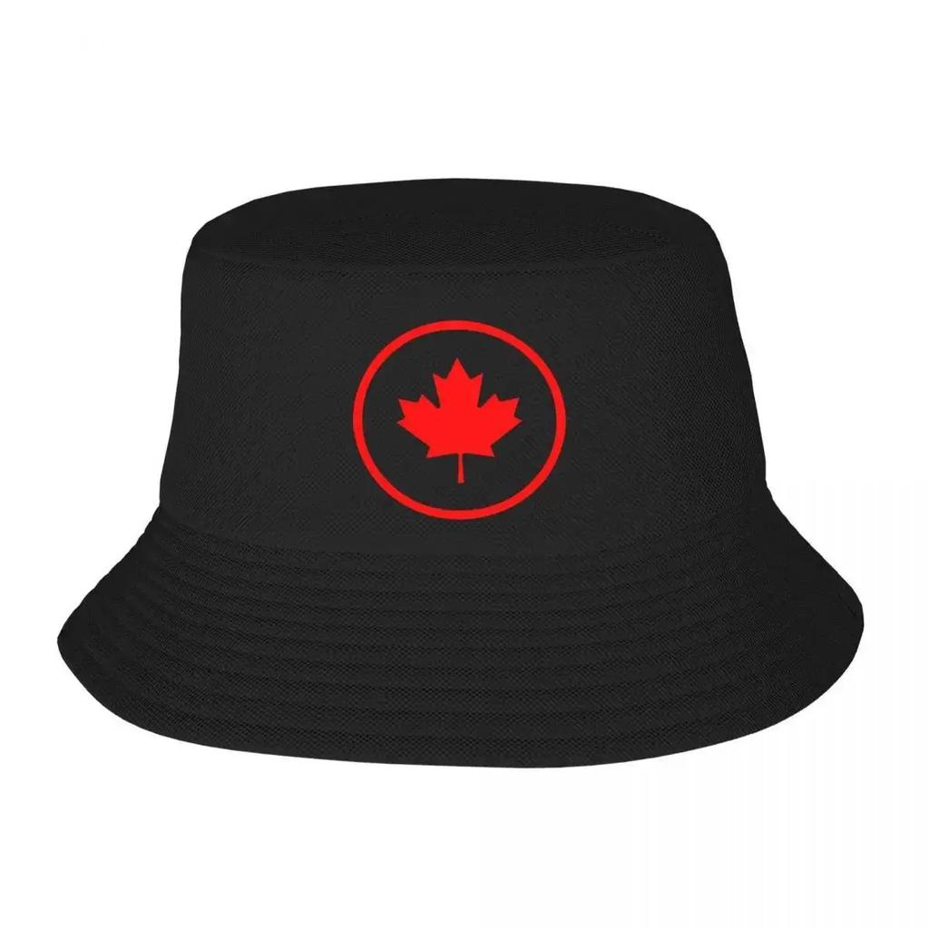 Benutzerdefinierte Kanadische Flagge Kanada Ahornblatt Strand Eimerhut Damen Herren Unisex Sommer Fischerhut