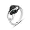 Silver Ring with Cubic Zirkonia, Product Weight 4.85 G (2143437)