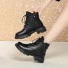 Fashion AIYUQI Women Ankle Boots Genuine Leather 2025 New Wool Warm Women Winter Boots Fashion British Sstyle Women Snow Boots