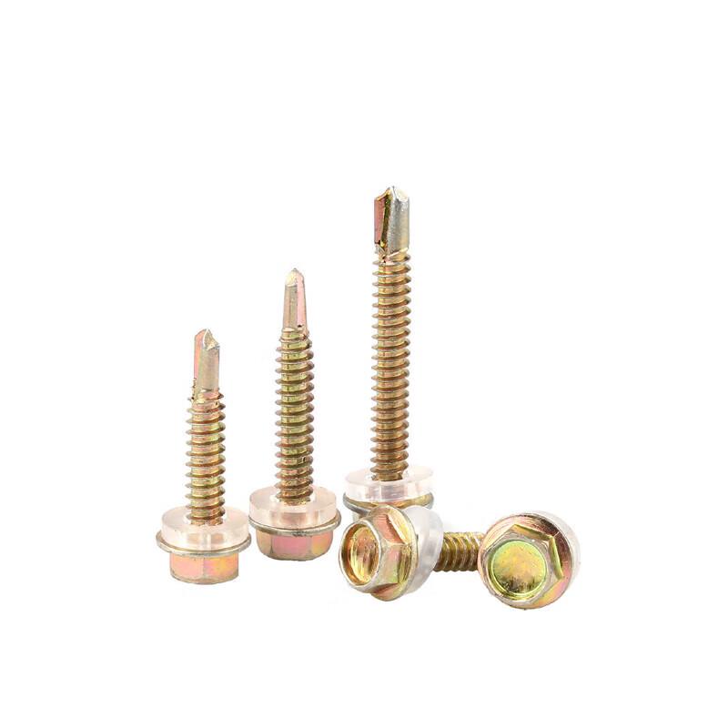 Jiestin Color Zinc Hex Head Self-Tapping Screws