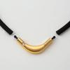 phiten RAKUWA Magnetic Titanium Necklace 55cm and Neck and Neck Blood Men and Women S- Black/Silver [Shoulder Relief] [Stiffness Relief] [Stiffness