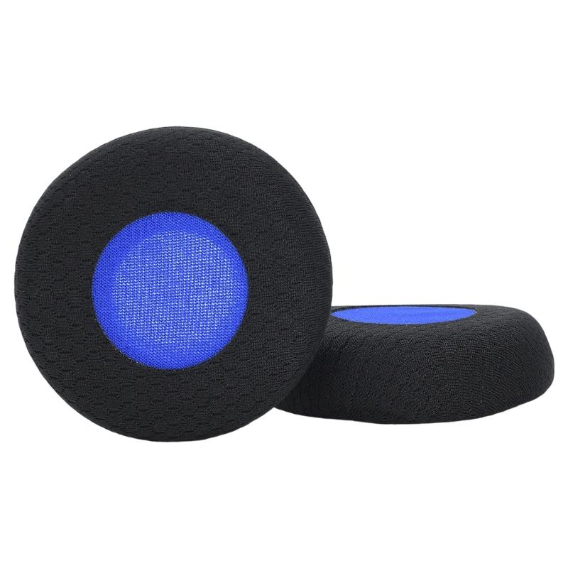 Comfortable Gaming Headset Ear Pads Ventilated Football Net Fabric Easy Cleaning Replaceable for evolve 20 20se 30 30II