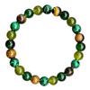 TK Hot-Selling Natural Tiger Eye and Black Agate Bracelet