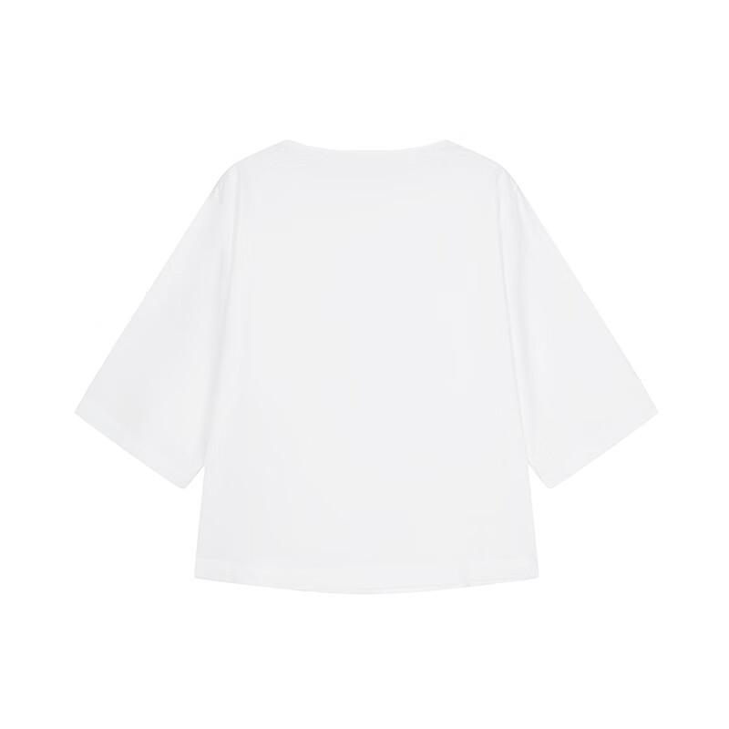 LESS 2025 Spring Off-Shoulder Long Loose Shirt