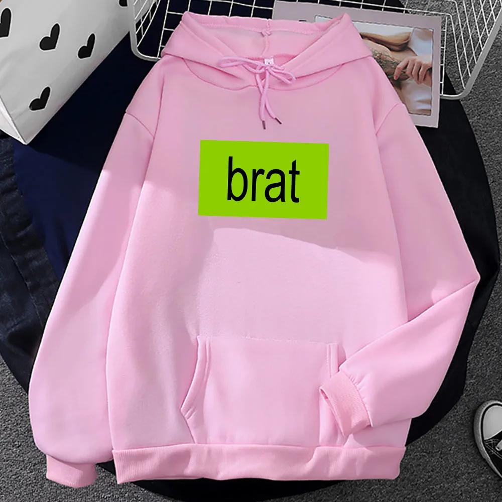 Sudadera Con Capucha Con estampado de cantante Charli XCX para hombre, Sudadera Con Capucha de manga larga, Con estampado