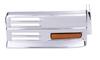 Mitsubishi Fuso 07 New Super Great Left and Right Set of Lower Steps with Double for Custom Aftermarket Chrome-Tone Reflectors, Lip, Dress-Up, Parts,