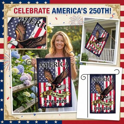 Flagge zum Gedenktag der Vereinigten Staaten (1776–2026) – Patriotische Dekoration zum 250. Geburtstag der USA für den Innenbereich (250 JAHRE)