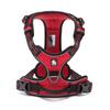 Truelove Pet Harness Reflective Nylon Large Pet Dog Harness All Weather Padded Adjustable Safety Vehicular Leads for Dog TLH5651