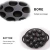 15 Holes Cast Iron Takoyaki Pan Cast Iron Takoyaki Grill Pan Octopus Balls Grill Plate  Kitchen Use