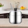 COOKER KING 304 Stainless Steel Hat-Shaped Steamer Pot