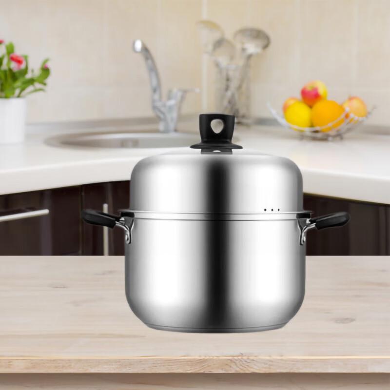 COOKER KING 304 Stainless Steel Hat-Shaped Steamer Pot