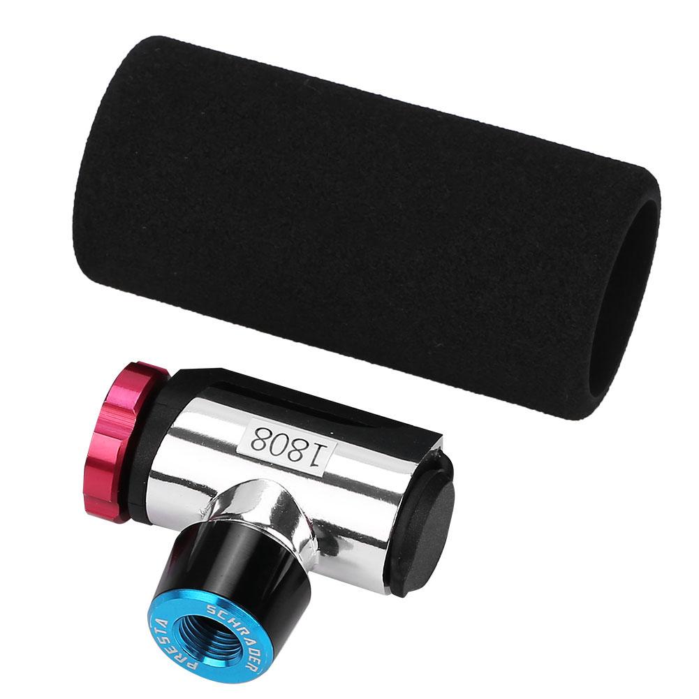 

GIYO Cycling Bike Bicycle CO2 Pump Ball Mini Portable Inflator Head