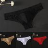 1PC Low-Waisted Comfortable Transparent Underwear Breathable Ice Silk Sexy Men's Men Bulge Pouch Man Underpants