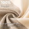 Hengyuanxiang 100% Wool Plaid Scarf