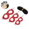 Hamster Harness Little Pet Walking Artificial Leather Leash Rope for Hamster Honey Gliders Rats
