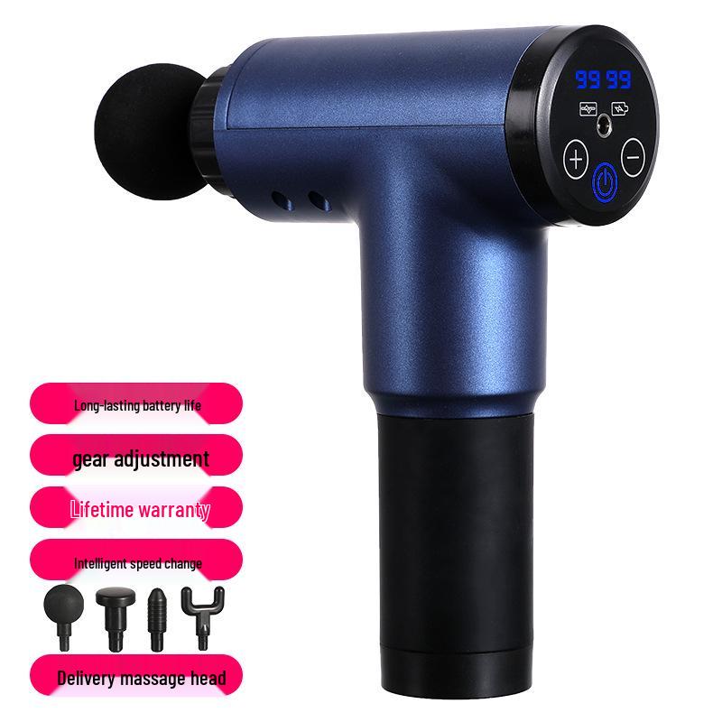 Electric Multifunctional Sports Massage Gun for Deep Muscle Relaxation and Yoga