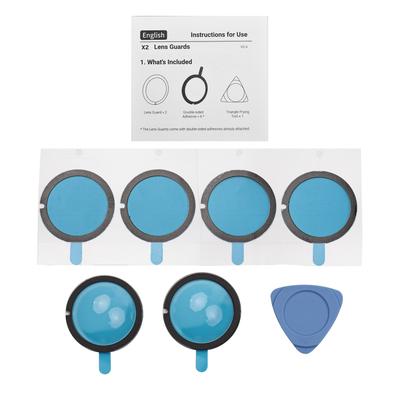 Le migliori offerte per 2 protezioni per lenti per action camera proteggono il doppio rivestimento ottico di ricambio per Insta360 ONE X2
