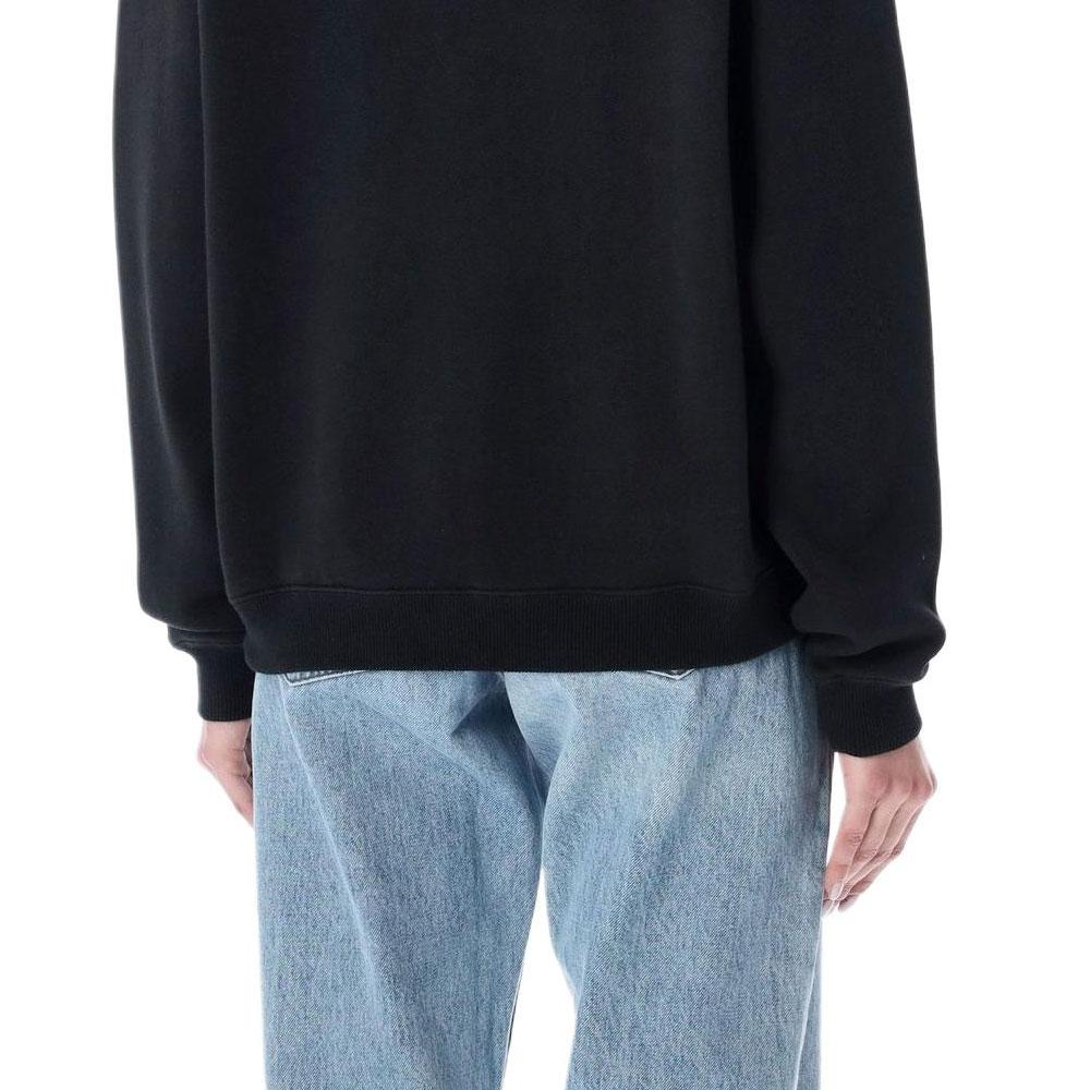 Polo Ralph Lauren Logo Embroidered Crew Neck Long Sleeve Drop Shoulder Sweatshirt Women Sweatshirt 211971690-004