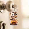 Halloween Vibrant Acrylic Car Decoration Cute Cartoon Pendant For Enjoyable Vibe Festive
