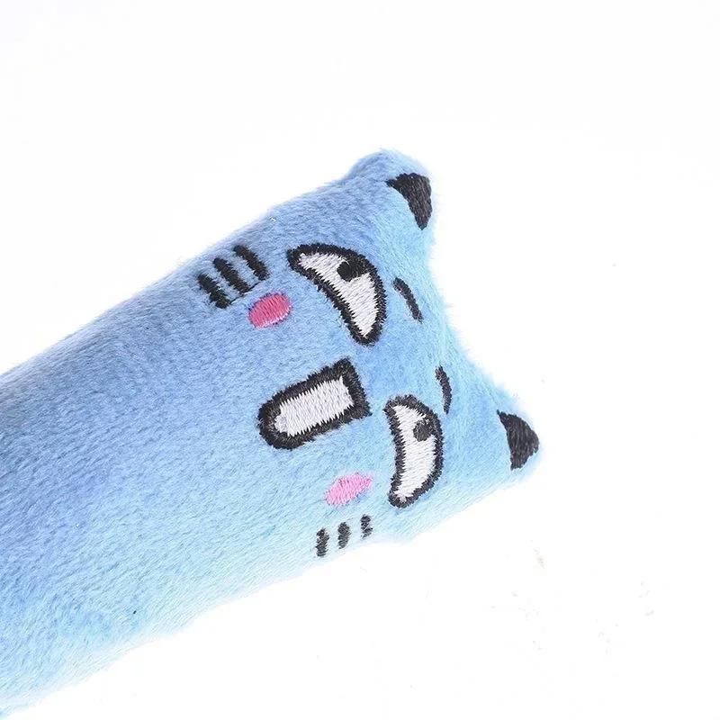 Cat Toy Cute Pet Catnip Toys Cat Plush Thumb Pillow Pet Supplies