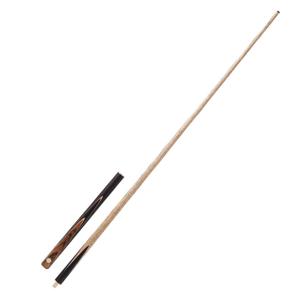 Pool Cue, 1447.8mm Jointed Snooker Cue, Snooker Cues Stick with Extension Rod & 9.5mm Leather Tip, 538g Pools Stick for Professional Pool Table, Bar,