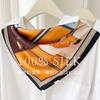 111% Mulberry Silk 71 * 71 Silk Scarf Women's Summer Horse Versatile Decorative Scarf Four-season Small Scarf
