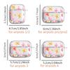 Glamorous Floral Pattern Case For Airpods Pro Pro3 1 4 Pro2 3 2 Clear Earphone Cases Cover