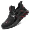 Sapatos de Segurança Masculinos Anti-Amasse e Anti-Perfuração