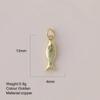 Eco-friendly Colored Enamel Fish DIY Charms Jewelry Making Accessories for Earrings Bracelet Necklace Craft