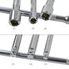 Reliable Socket Extension Set Efficient Steel Extension Bar Set Multiple Size for Vehicle Maintenance Furniture Assembly