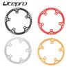 Litepro BMX Bicycle BCD130 Single Disc Gear Round Plate Crankset 45/47/53/56/58T Folding Bike Chain Wheel Crank Chainring