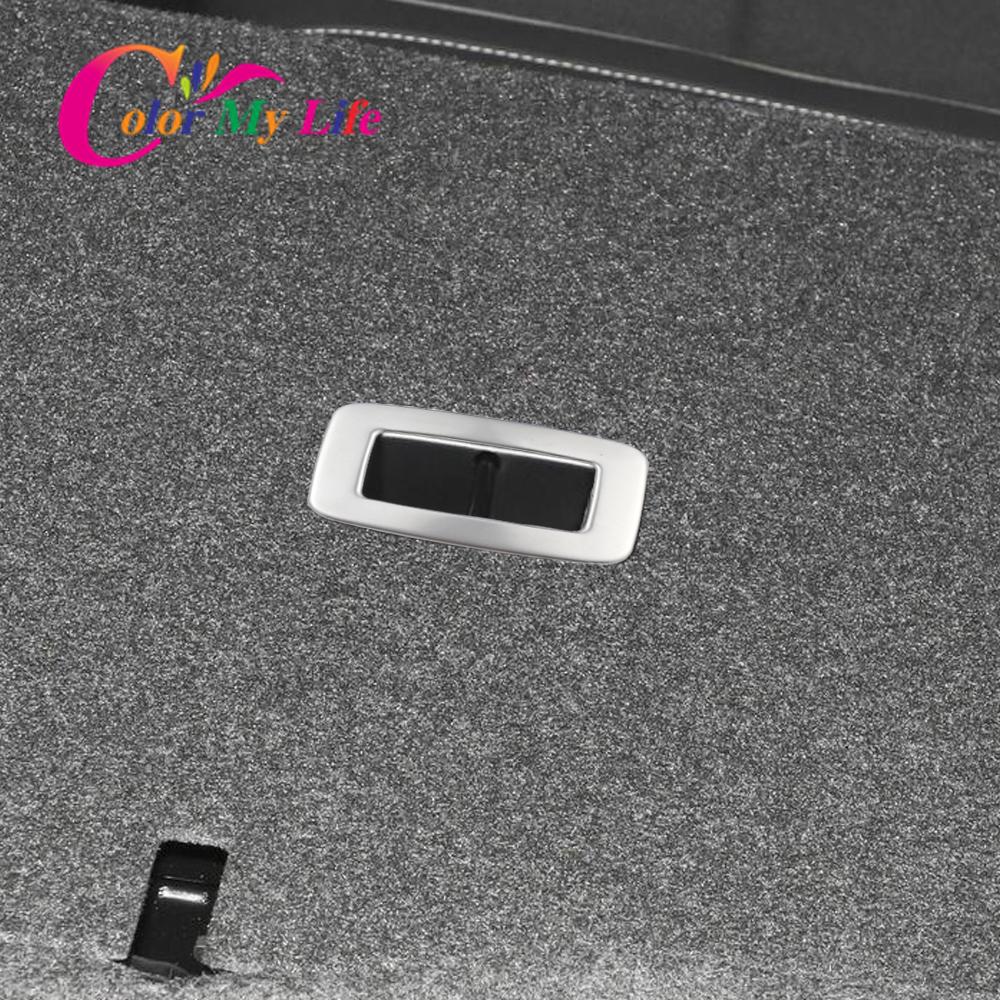 Rear Seat Adjustment Switch Button Cover Trim for Volkswagen VW T-ROC TROC 2018-2023 Car-Styling Interior