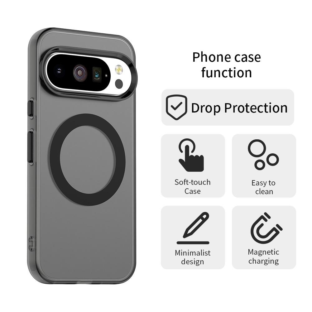 Luxury Magsafe Wireless Charging Matte Candy Case For Google Pixel 10 Pro XL Pixel10 5G Shockproof Lens Protection Cover