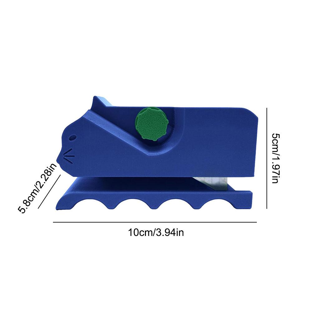 Creative Cardboard Cutter DIY Tool Cardboard Recycle Tool Cartoon 3D Printing Cardboard Strip Stripper Cute Scratcher Cat Suppli