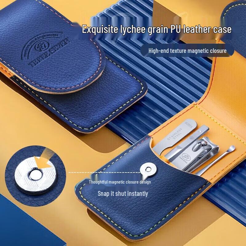 THREE SEVEN 4-Piece Manicure Nail Clipper Set
