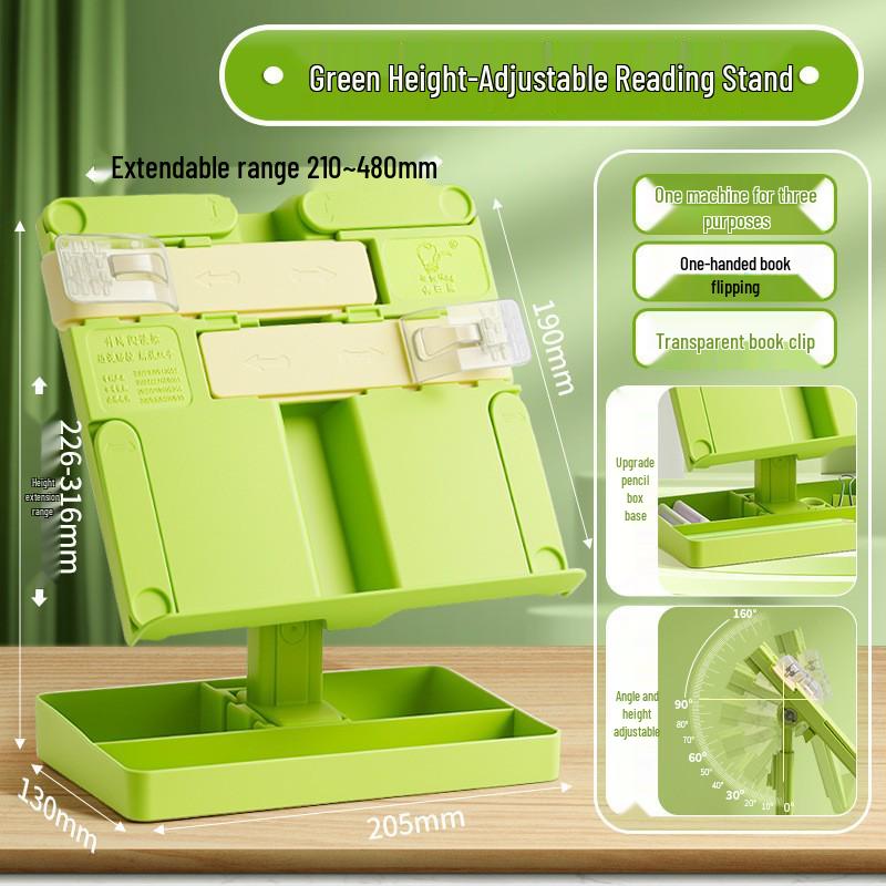 Children's Multifunctional Book Stand for Posture Correction