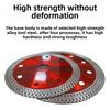 1pc Diamond Dry Cutting Blade Disc Porcelain Ceramic Tile Turbo Thin Stoneware for Marble 105 115 125mm