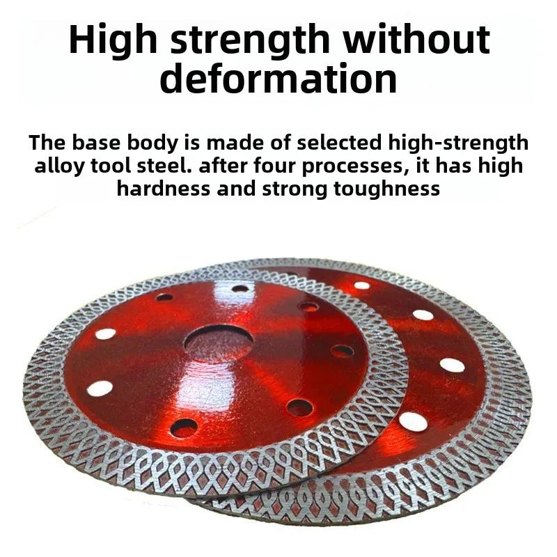 1pc Diamond Dry Cutting Blade Disc Porcelain Ceramic Tile Turbo Thin Stoneware for Marble 105 115 125mm