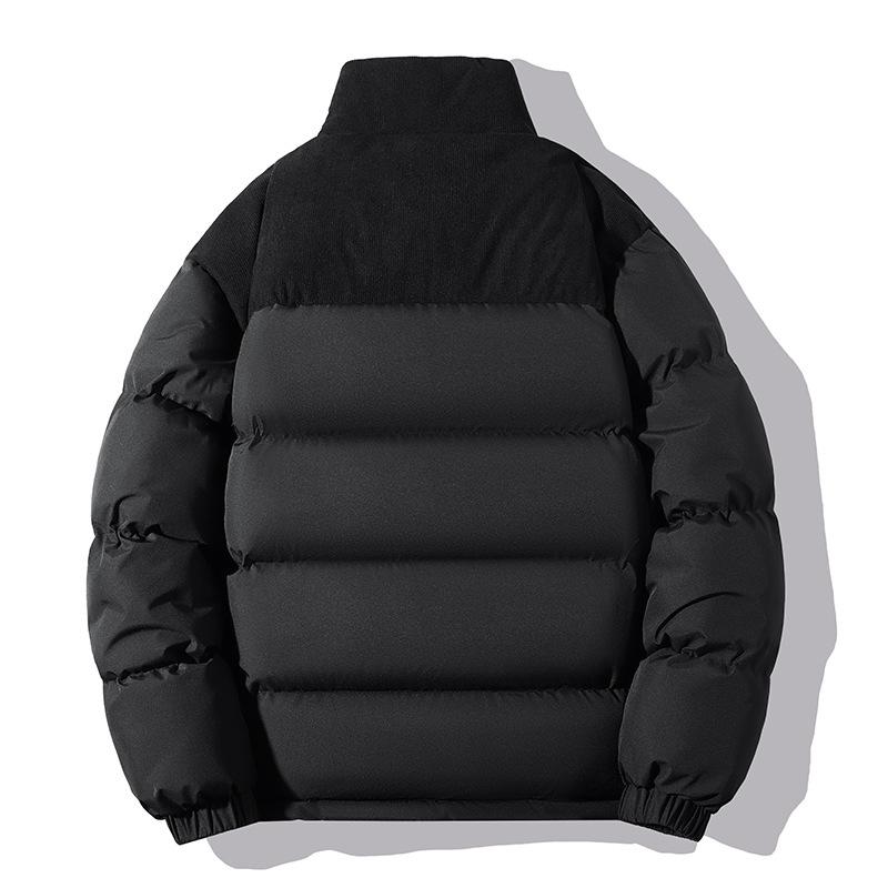 New Bread Suit Men's Thickened Cotton Jacket Stand Collar Windproof Warm Cotton Jacket Versatile Couple Cotton Jacket
