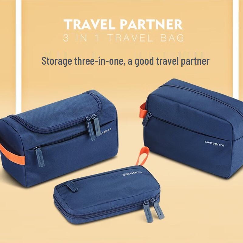 Samsonite Blue 3-in-1 Travel Organizer Set