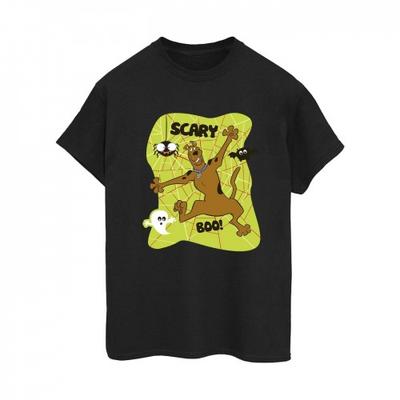 Womens/Ladies Scary Boo! Cotton Boyfriend T-Shirt