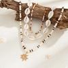 PuRui Bohemia 4 Styles Sun Coconut Husk Pendant Necklace Men Plastic Acrylic CCB Beads 2025 Summer Beach Vacation Zircon Gift